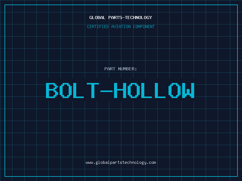 Aviation Part BOLT-HOLLOW