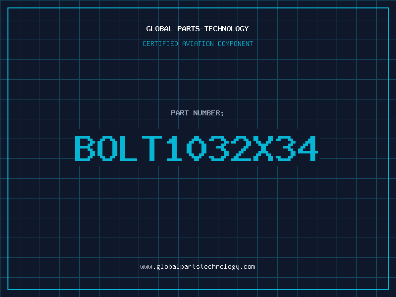 Aviation Part BOLT1032X34