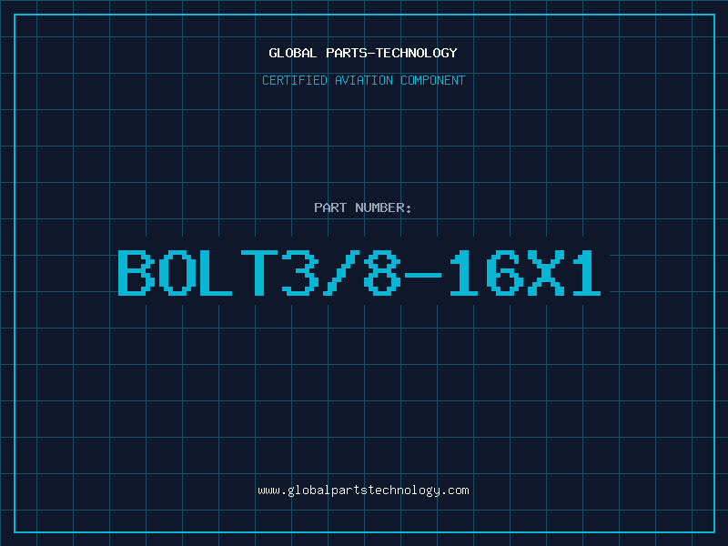 Aviation Part BOLT3/8-16X1
