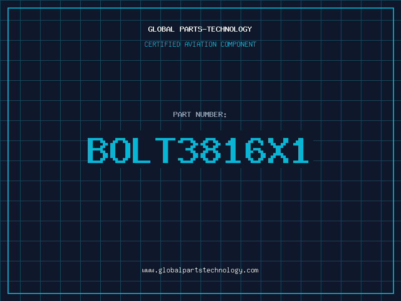 Aviation Part BOLT3816X1