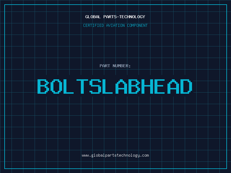 Aviation Part BOLTSLABHEAD
