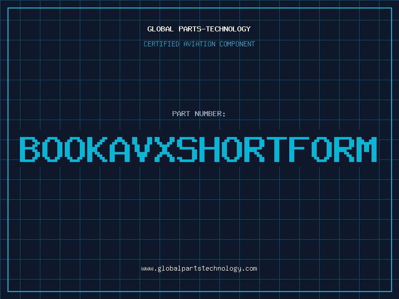 Aviation Part BOOKAVXSHORTFORM