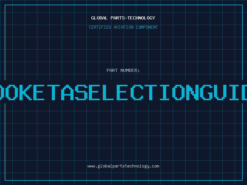 Aviation Part BOOKETASELECTIONGUIDE