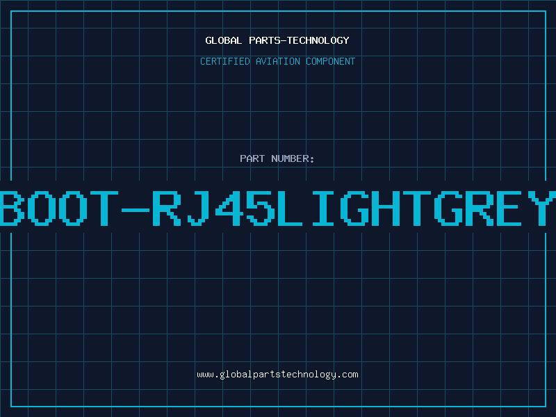 Aviation Part BOOT-RJ45LIGHTGREY