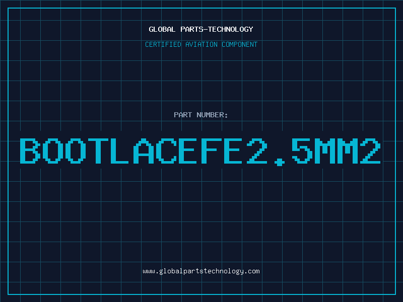Aviation Part BOOTLACEFE2.5MM2