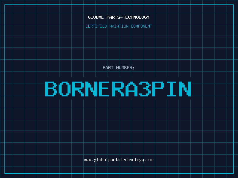 Aviation Part BORNERA3PIN