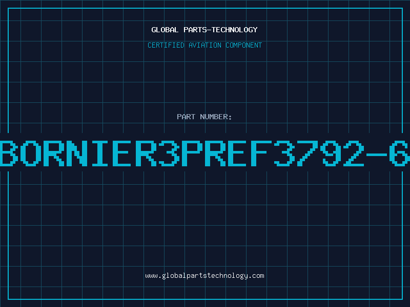 Aviation Part BORNIER3PREF3792-6