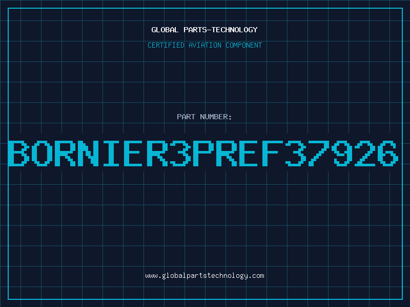 Aviation Part BORNIER3PREF37926