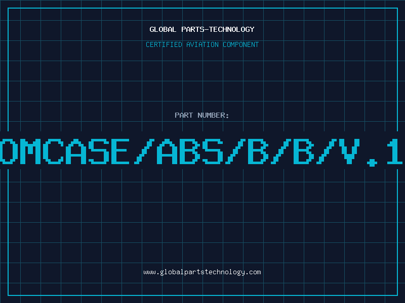 Aviation Part BOTTOMCASE/ABS/B/B/V.1F/NE