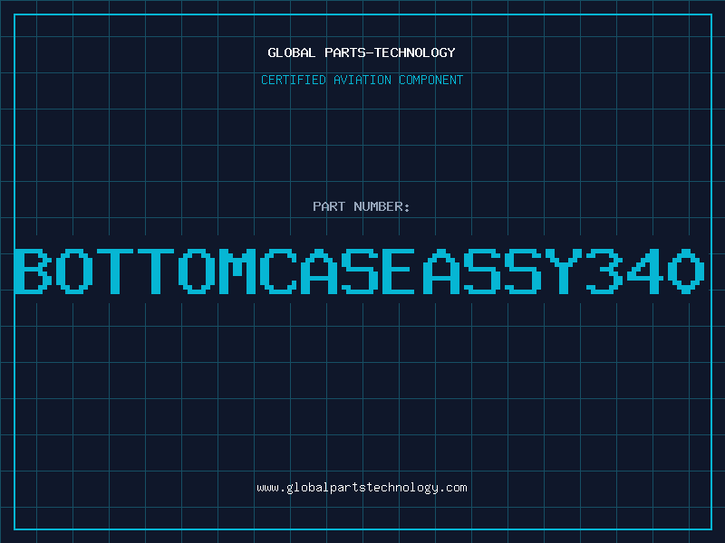 Aviation Part BOTTOMCASEASSY340