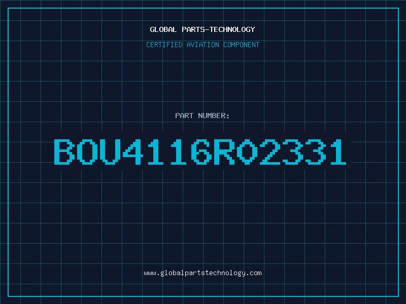 Aviation Part BOU4116R02331