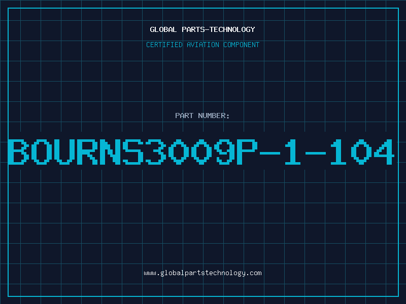 Aviation Part BOURNS3009P-1-104