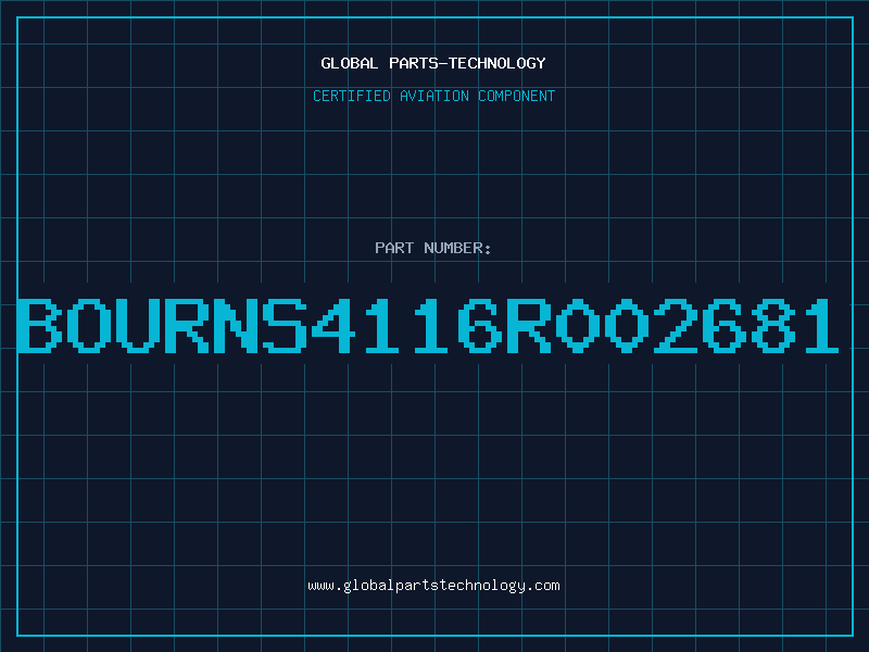 Aviation Part BOURNS4116R002681