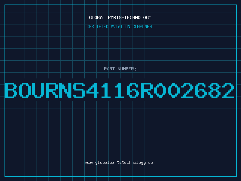 Aviation Part BOURNS4116R002682