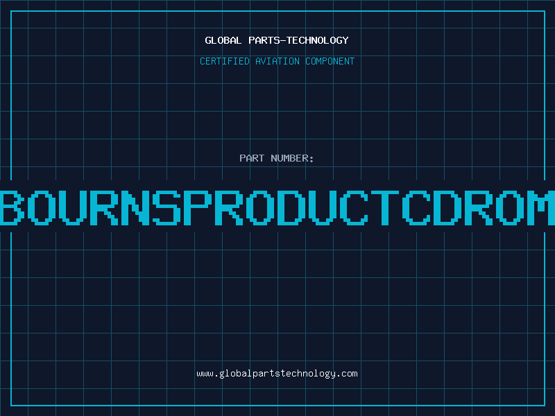 Aviation Part BOURNSPRODUCTCDROM