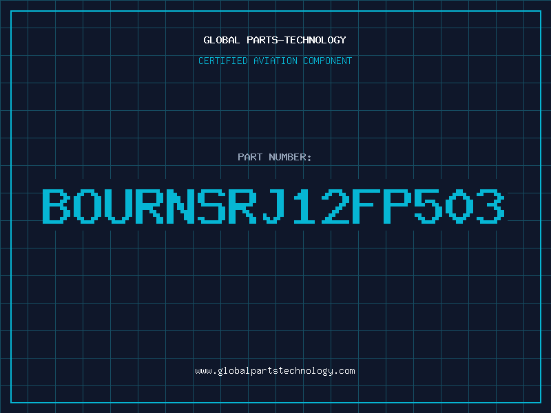 Aviation Part BOURNSRJ12FP503