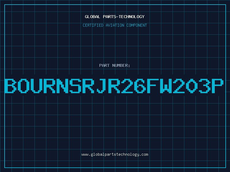 Aviation Part BOURNSRJR26FW203P