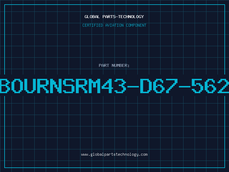 Aviation Part BOURNSRM43-D67-562