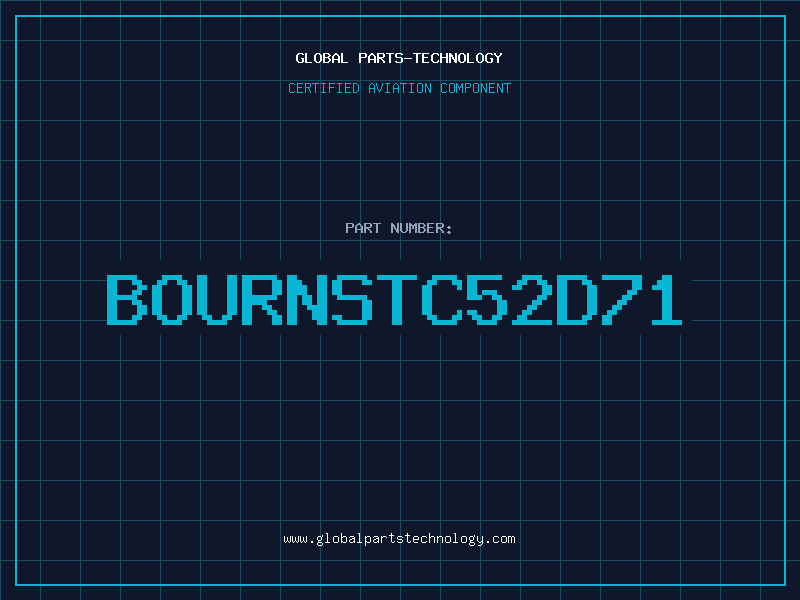 Aviation Part BOURNSTC52D71