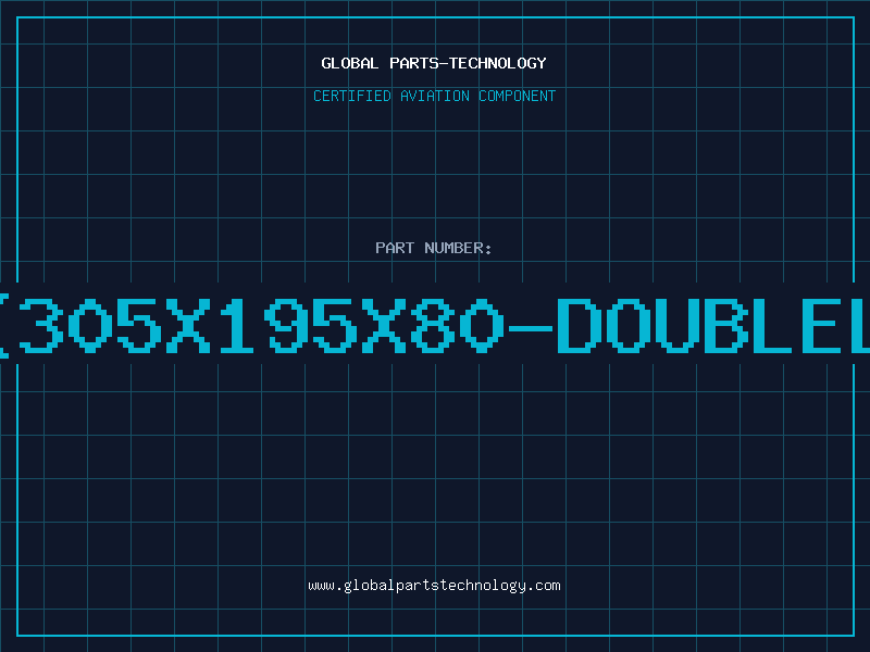 Aviation Part BOX(305x195x80-DOUBLELAYE