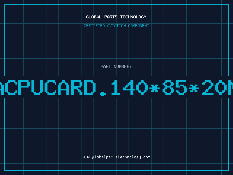 Aviation Part BOX.E.FC-PGACPUCARD.140*85*20mm.W/ECSLOGO
