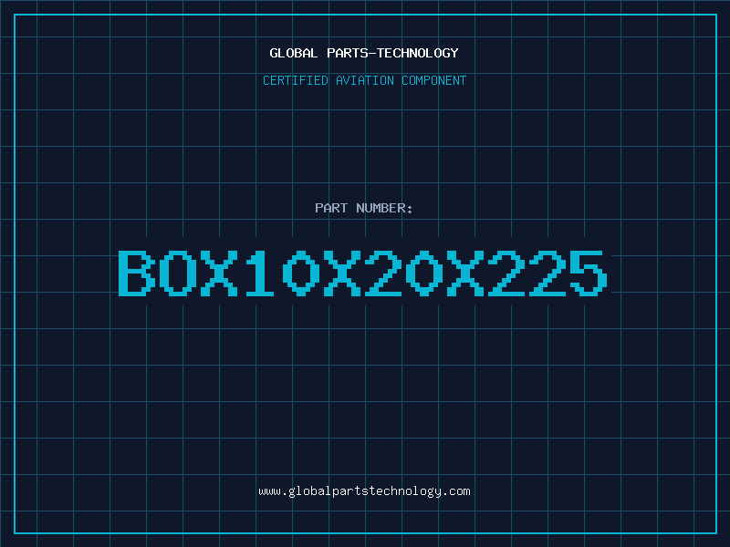 Aviation Part BOX10X20X225