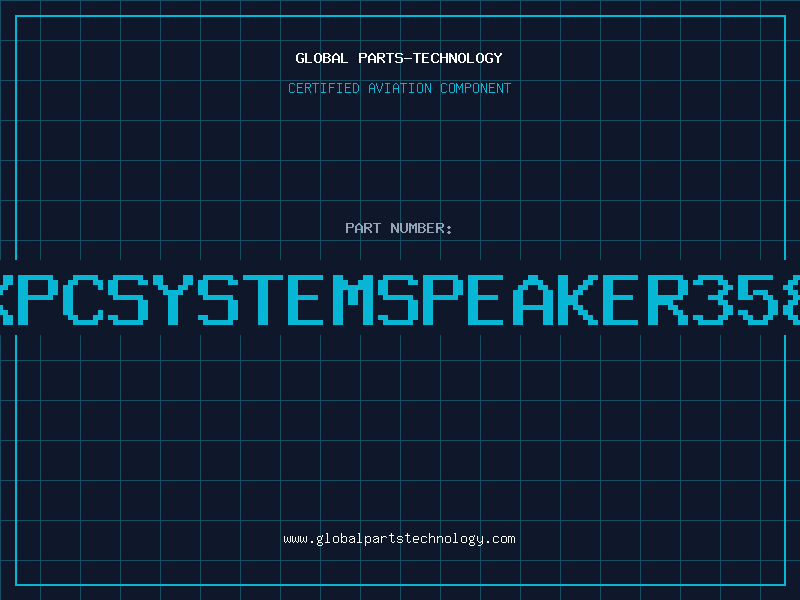 Aviation Part BOXBFLEXPCSYSTEMSPEAKER35810095mm