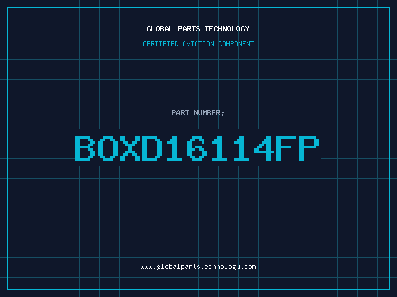 Aviation Part BOXD16114FP