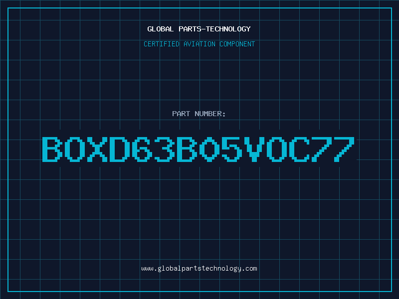 Aviation Part BOXD63B05VOC77