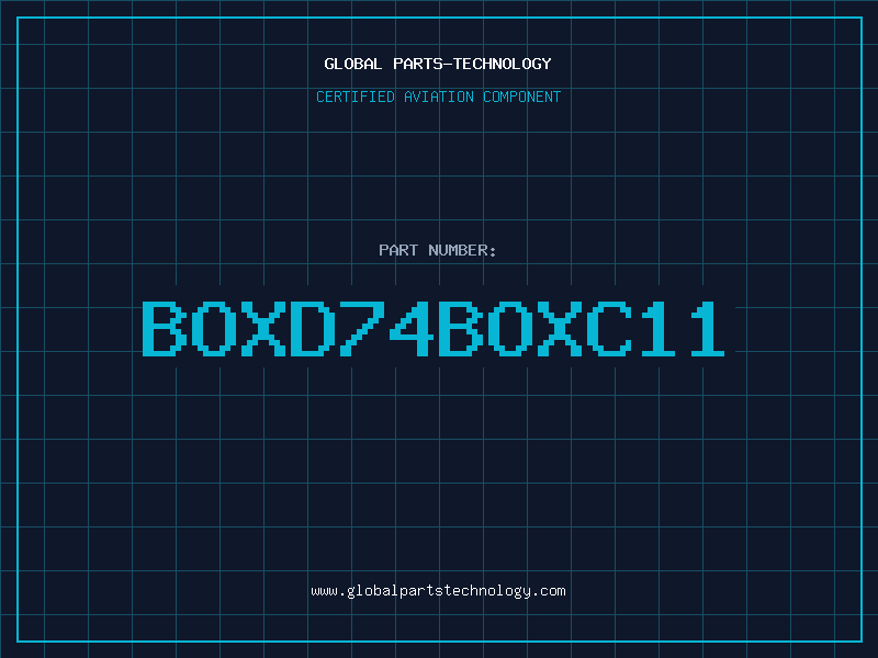 Aviation Part BOXD74BOXC11
