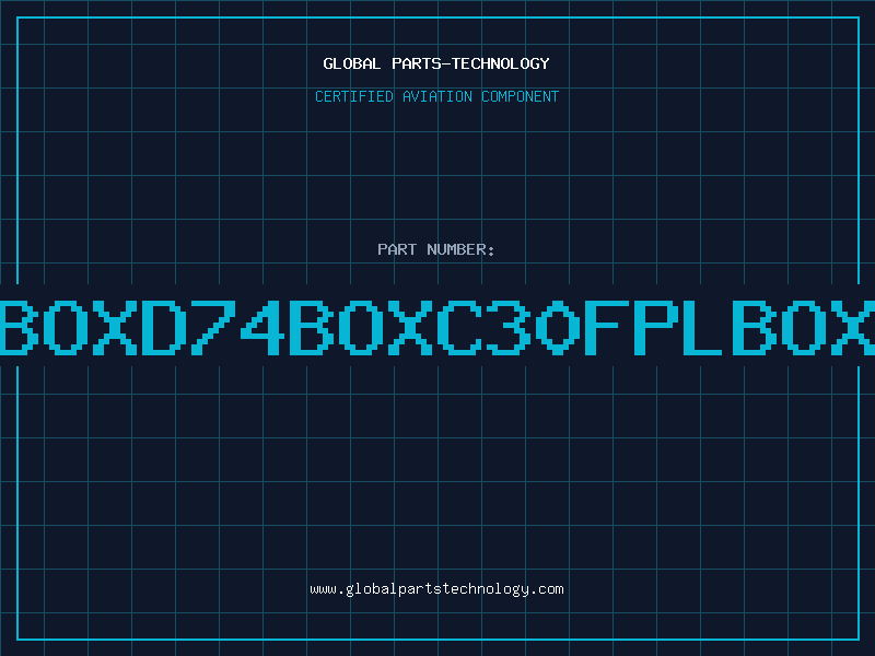 Aviation Part BOXD74BOXC30FPLBOX