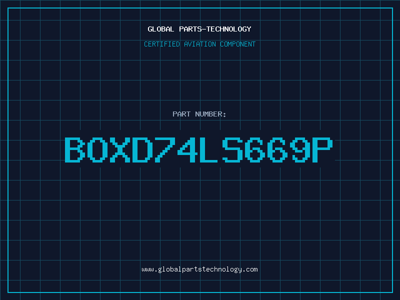 Aviation Part BOXD74LS669P