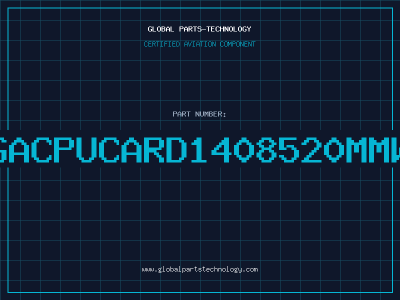 Aviation Part BOXEFCPGACPUCARD1408520mmWECSLOGO