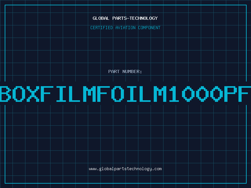 Aviation Part BOXFILMFOILM1000PF