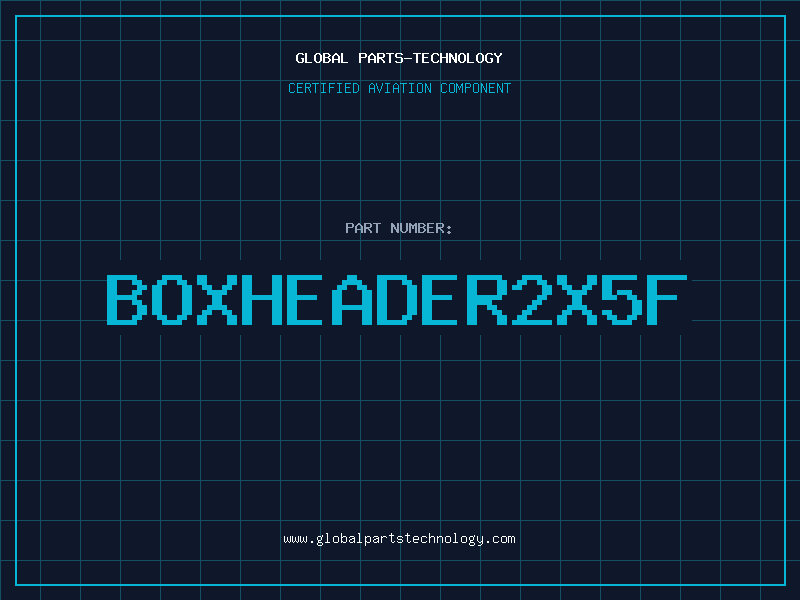 Aviation Part BOXHEADER2X5F