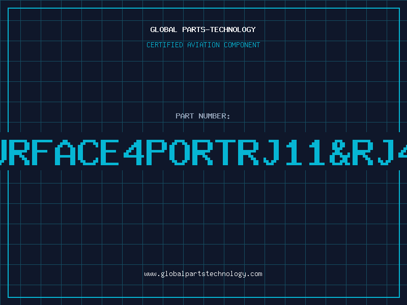 Aviation Part BOXSURFACE4PORTRJ11&RJ452EA