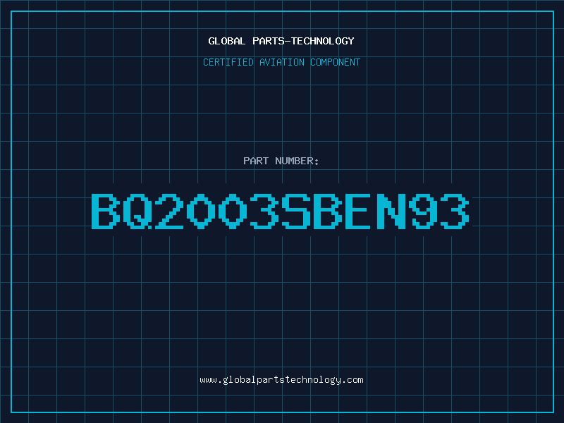 Aviation Part BQ2003SBEN93