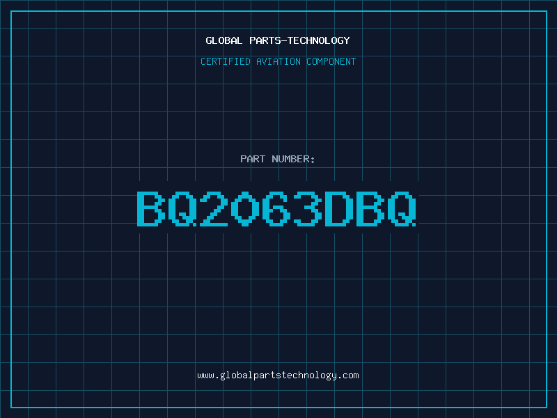 Aviation Part BQ2063DBQ