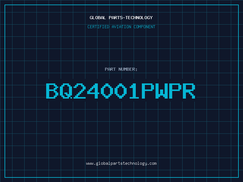 Aviation Part BQ24001PWPR