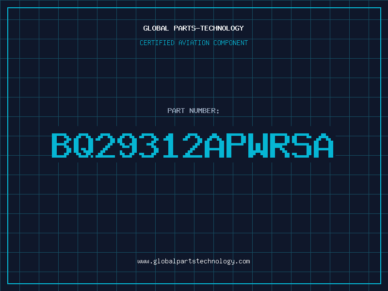 Aviation Part BQ29312APWRSA