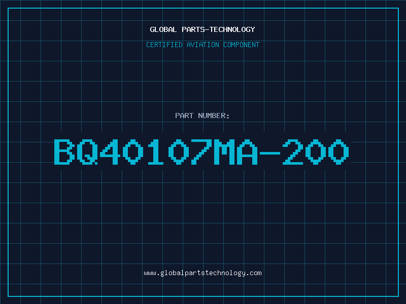 Aviation Part BQ40107MA-200