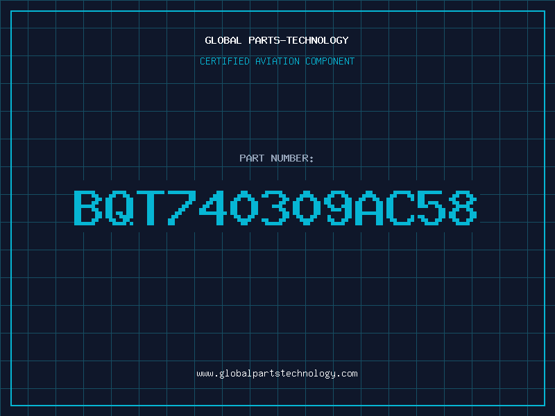 Aviation Part BQT740309AC58