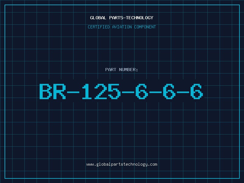 Aviation Part BR-125-6-6-6