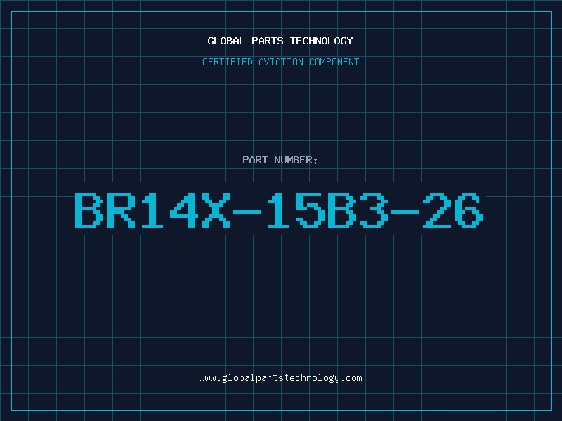 Aviation Part BR14X-15B3-26