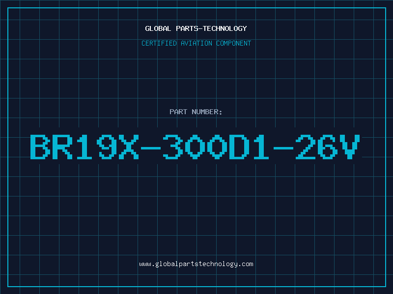 Aviation Part BR19X-300D1-26V