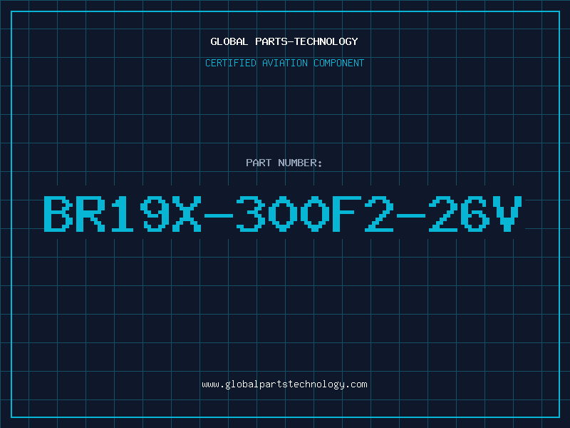 Aviation Part BR19X-300F2-26V