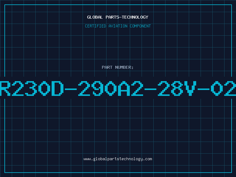 Aviation Part BR230D-290A2-28V-022