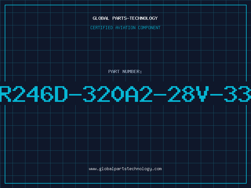 Aviation Part BR246D-320A2-28V-33X