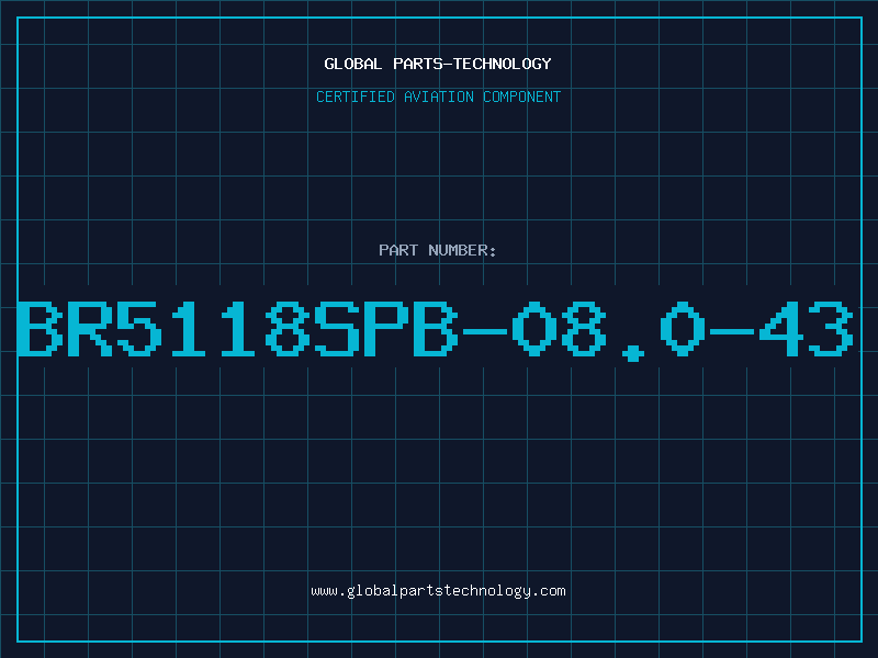 Aviation Part BR5118SPB-08.0-43