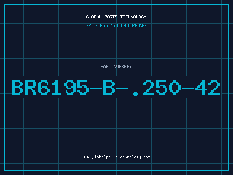 Aviation Part BR6195-B-.250-42
